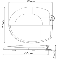 Cиденье для унитаза S202-2 ZEGOR King (картонная упаковка)