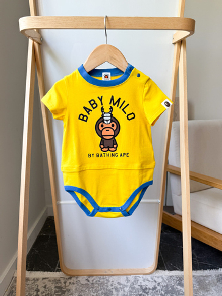 Новое хлопковое боди Baby Milo by Bathing Ape, 80