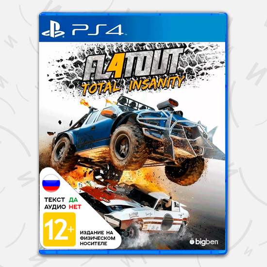 Игра FlatOut 4: Total Insanity (PS4, русские субтитры)