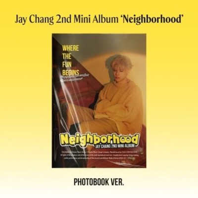 Альбом JAY CHANG - NEIGHBORHOOD 2nd Mini Album PHOTOBOOK Version