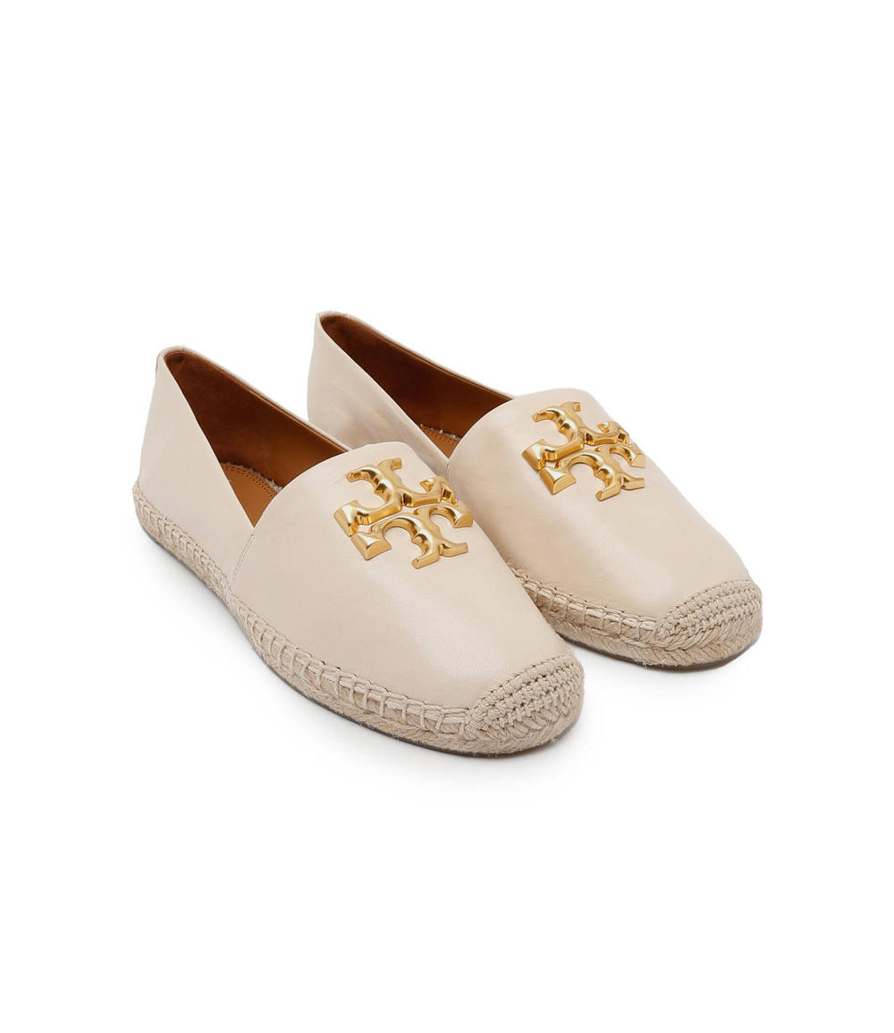 Кожаные эспадрильи eleanor TORY BURCH - бежевый(86567)