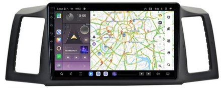 Магнитола для Jeep Grand Cherokee 2004-2007 - Carmedia SF-9253 QLed, Android 13, TS20, CarPlay, SIM-слот
