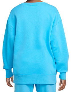 Кофта для девочки теннисная  Nike Sportswear Club Fleece - Бирюзовый