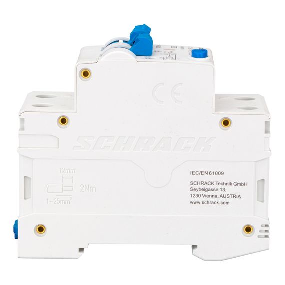 Дифавтомат Schrack Technik 1P+N C 10A 30mA тип A 6kA AK667610-- (АВДТ)