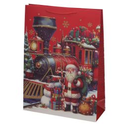 GAEM Пакет подарочный XXL (бумага 210г/м2, блок 12шт), L49 W17 H74 см, 4в.