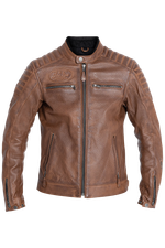 Storm Leather Jacket / Коричневый