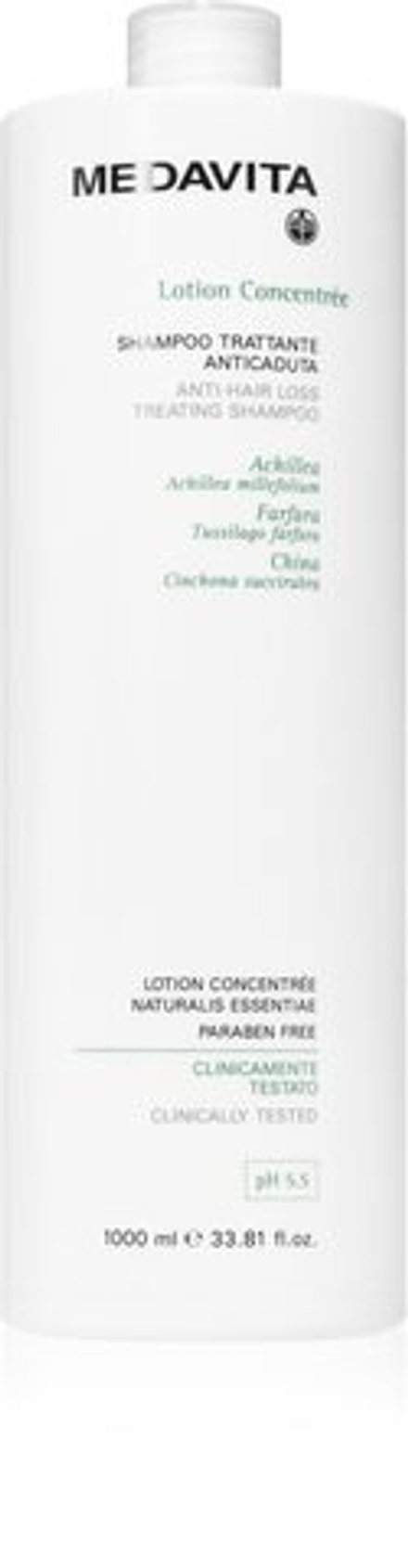Medavita Lotion Concentree - шампунь против выпадения волос /   1000  ml  / GTIN 8033928505038