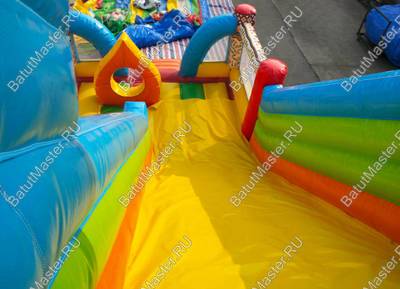Надувная горка "Индиана" 7*4*6 м