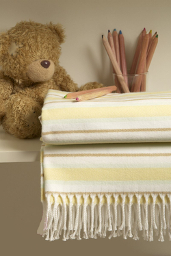 Элитный плед детский Lux 10060 зелёный от Luxberry