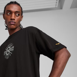 PUMA X HARRY POTTER ФУТБОЛКА С ПРИНТОМ, ЧЕРНЫЙ