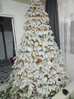 Заснеженная елка «Камчатская» (Литая+пвх) 180 см / 1.8 м