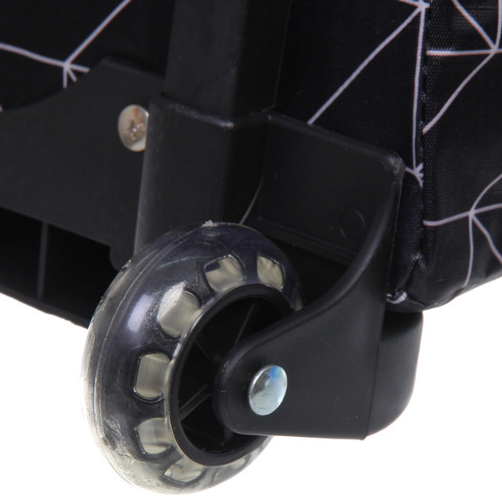 Тележка хозяйственная с сумкой (83*28*17см, колеса 5 см, грузоподъемность до 15 кг) ромб SYD-025