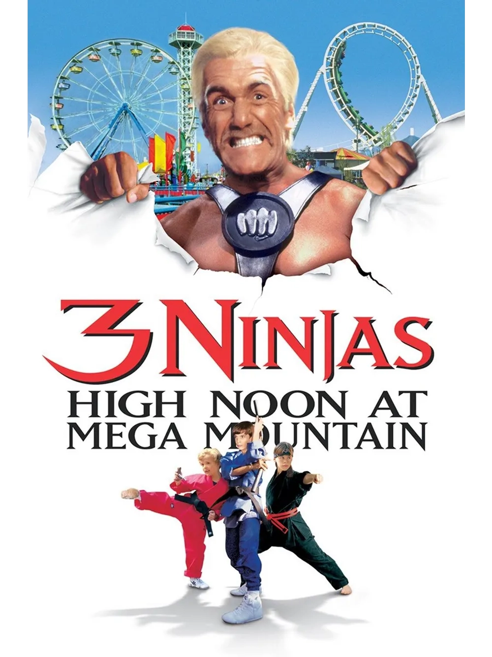 Три ниндзя: Жаркий полдень на горе Мега (1998) (DVD-R)
