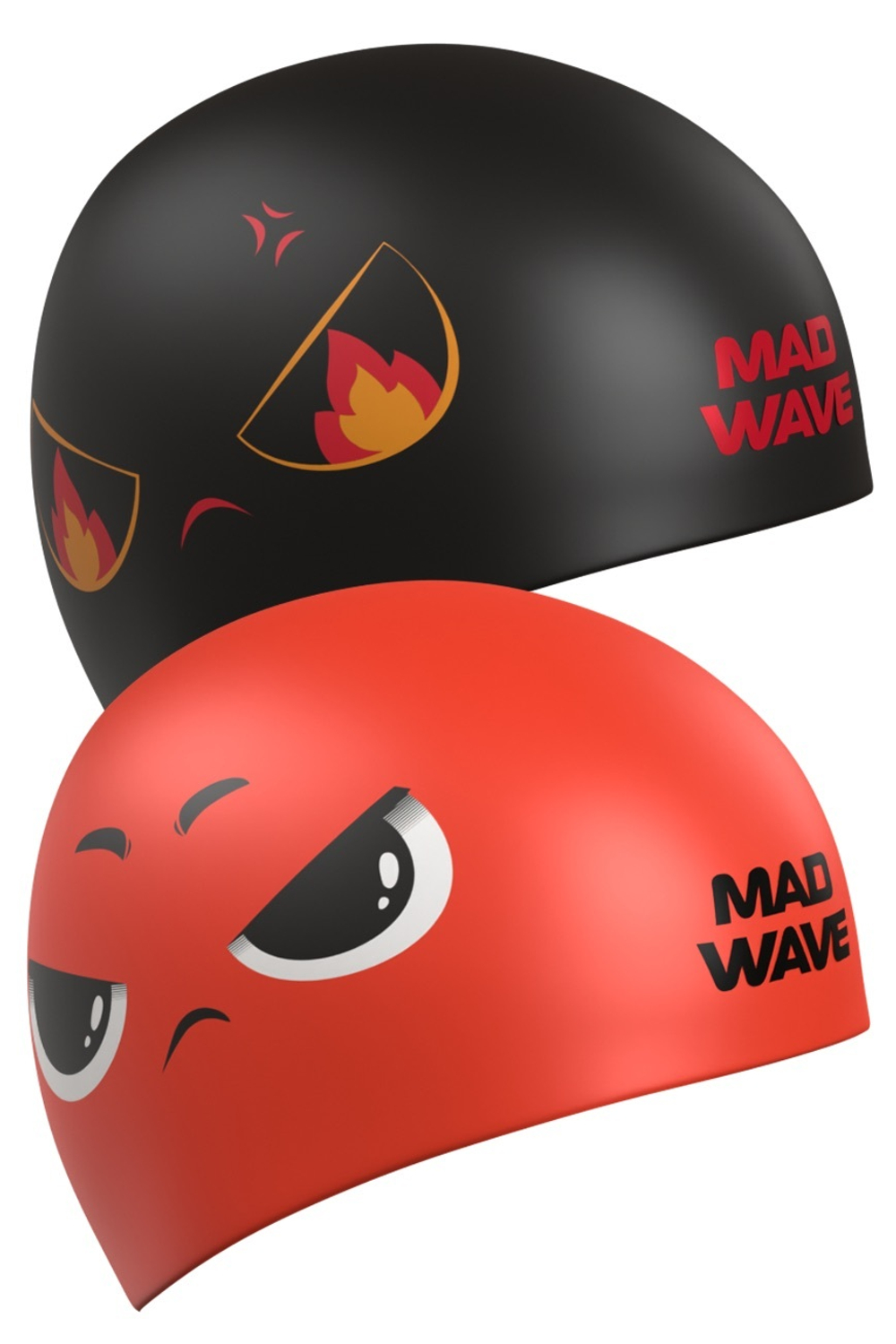 ШАПОЧКА ДВУСТОРОННЯЯ СИЛИКОНОВАЯ MADWAVE REVERSE ANGRY