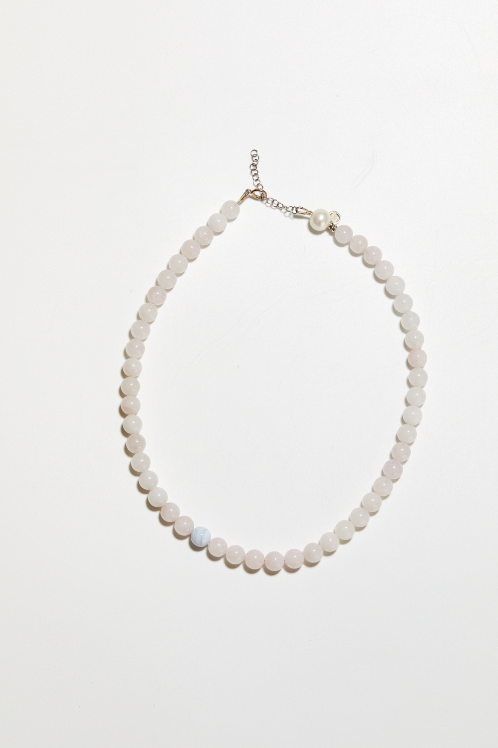 Ожерелье ETERNAL LOVE из розового кварца