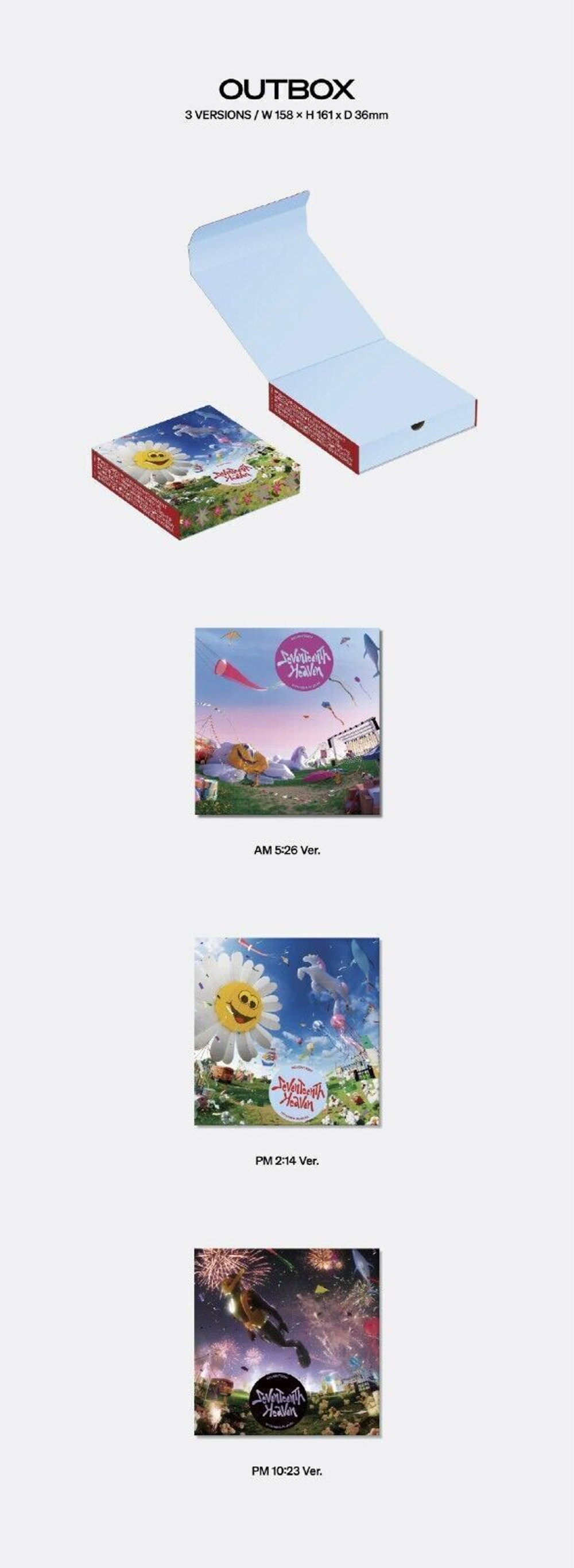 SEVENTEEN - SEVENTEENTH HEAVEN (PM 10:23 ver.)