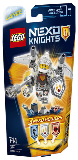 LEGO Nexo Knights: Ланс — Абсолютная сила 70337 — Ultimate Lance — Лего Нексо Рыцари