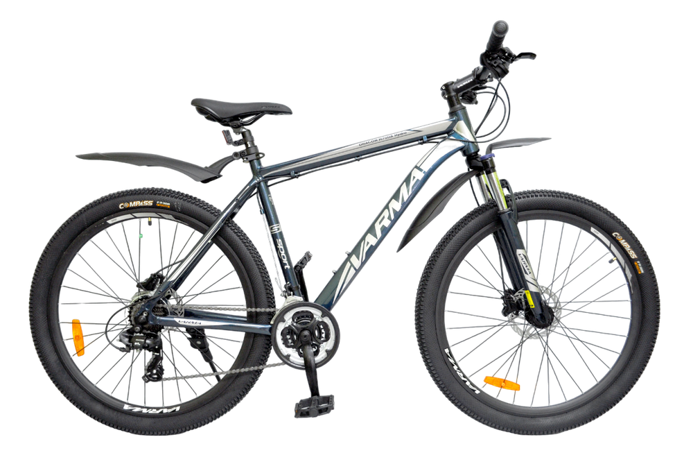 Велосипед 27.5" Varma Dracon H75DA hydro р20. морская волна 21ск