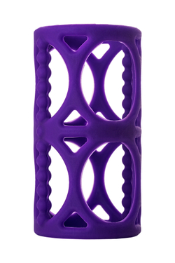 Насадка на пенис A-Toys by TOYFA, силикон, фиолетовый, 7,5 см