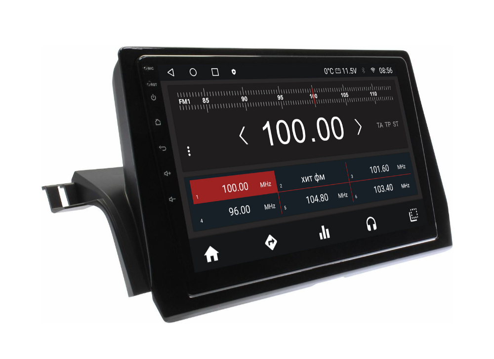 Магнитола для Toyota Camry 70 (75) 2021-2023 (любая комплектация) - Carmedia SF-1420-NPQU QLed, Android 12, TS10,  CarPlay, 4G SIM-слот