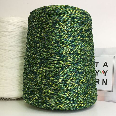 STOCK Italy Missoni Вискоза 400м/100гр Черно-желто-зеленый шнурок