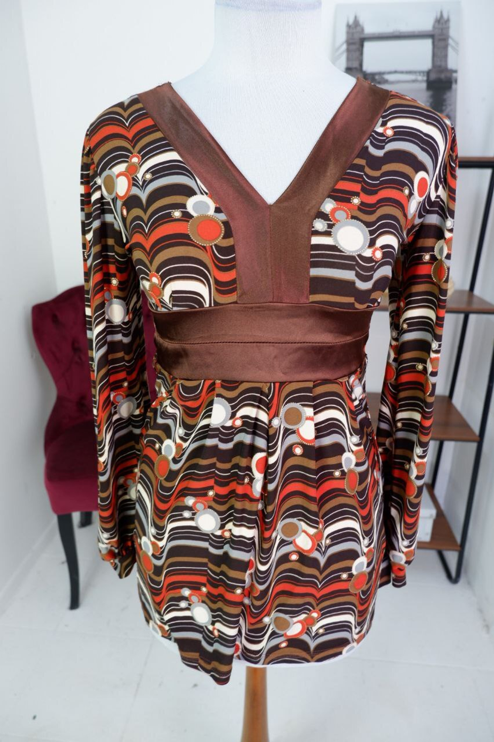 Блузка SOLH необычная 46 размер