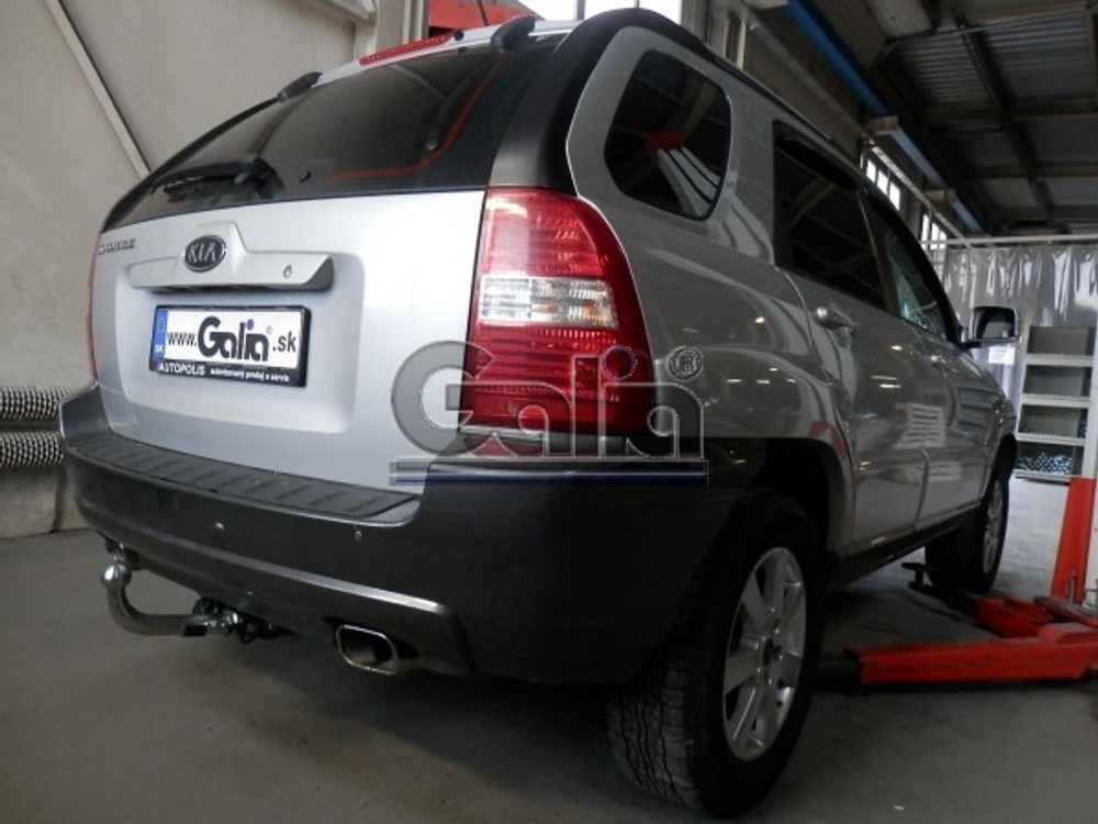Фаркоп оцинкованный Galia H070C для Hyundai Tucson 2004-2010, Kia Sportage 2004-2010(паспорт и сертификат в комплекте)(без электрики)