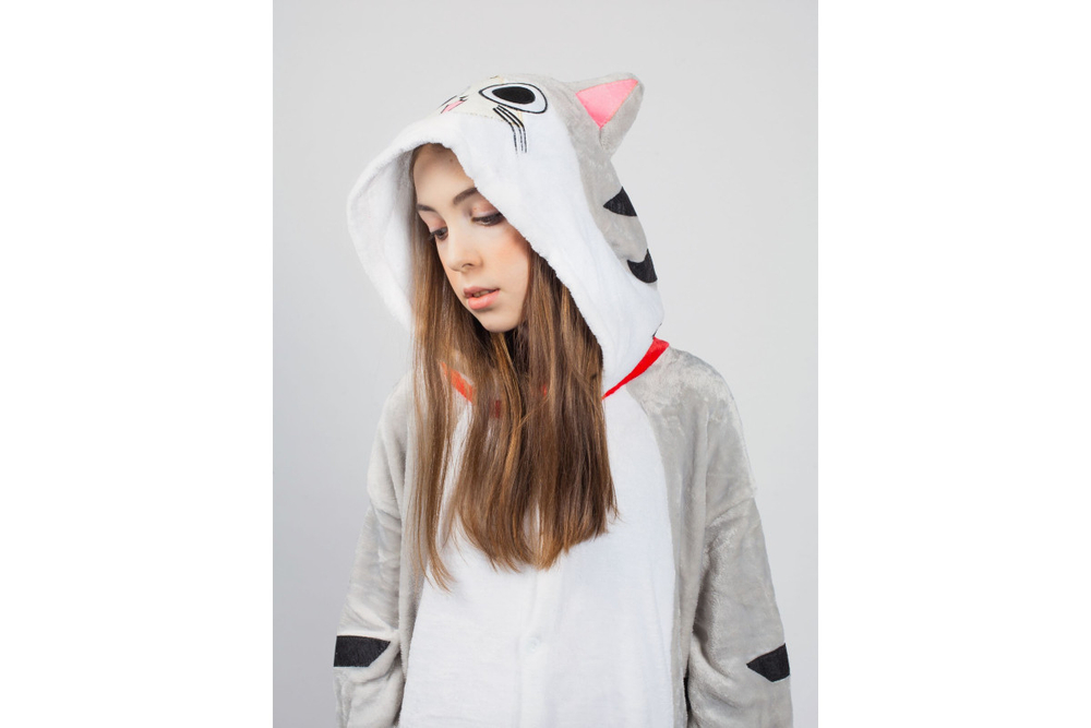 Кигуруми Funfur Серый кот S