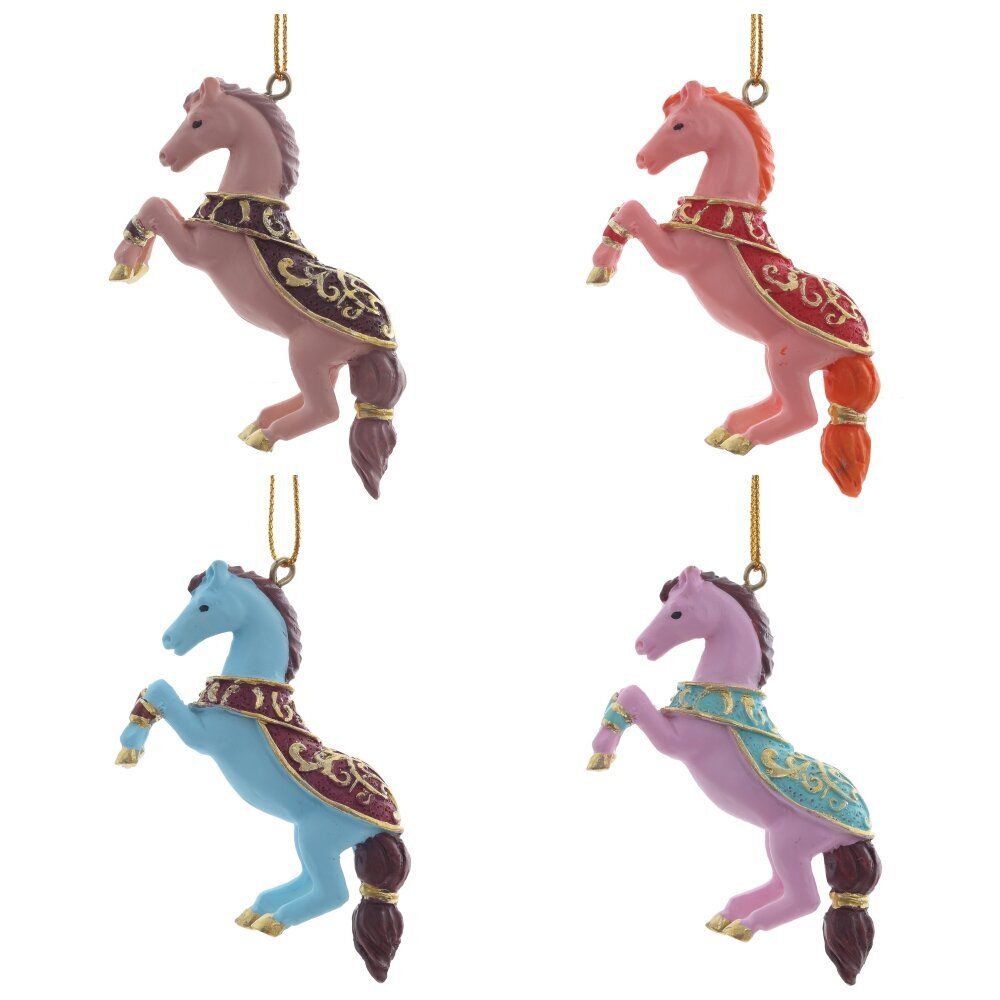 GAEM Фигурка декоративная подвесная "Лошадка", L7,5 W1,5 H4,5 см, 4в.