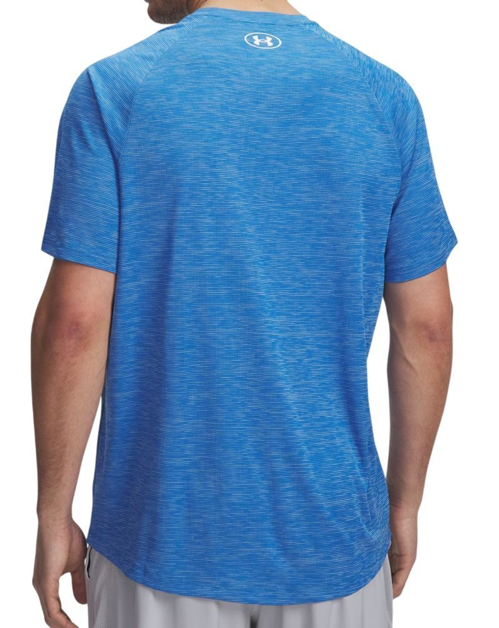 Теннисная футболка Under Armour Tech Textured Short Sleeve - ether blue
