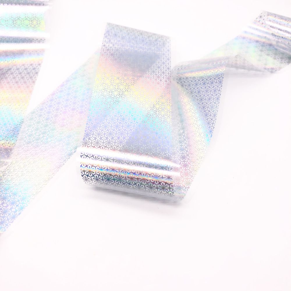 Zoo Фольга для литья переводная Снежинки 1472, 4х50см