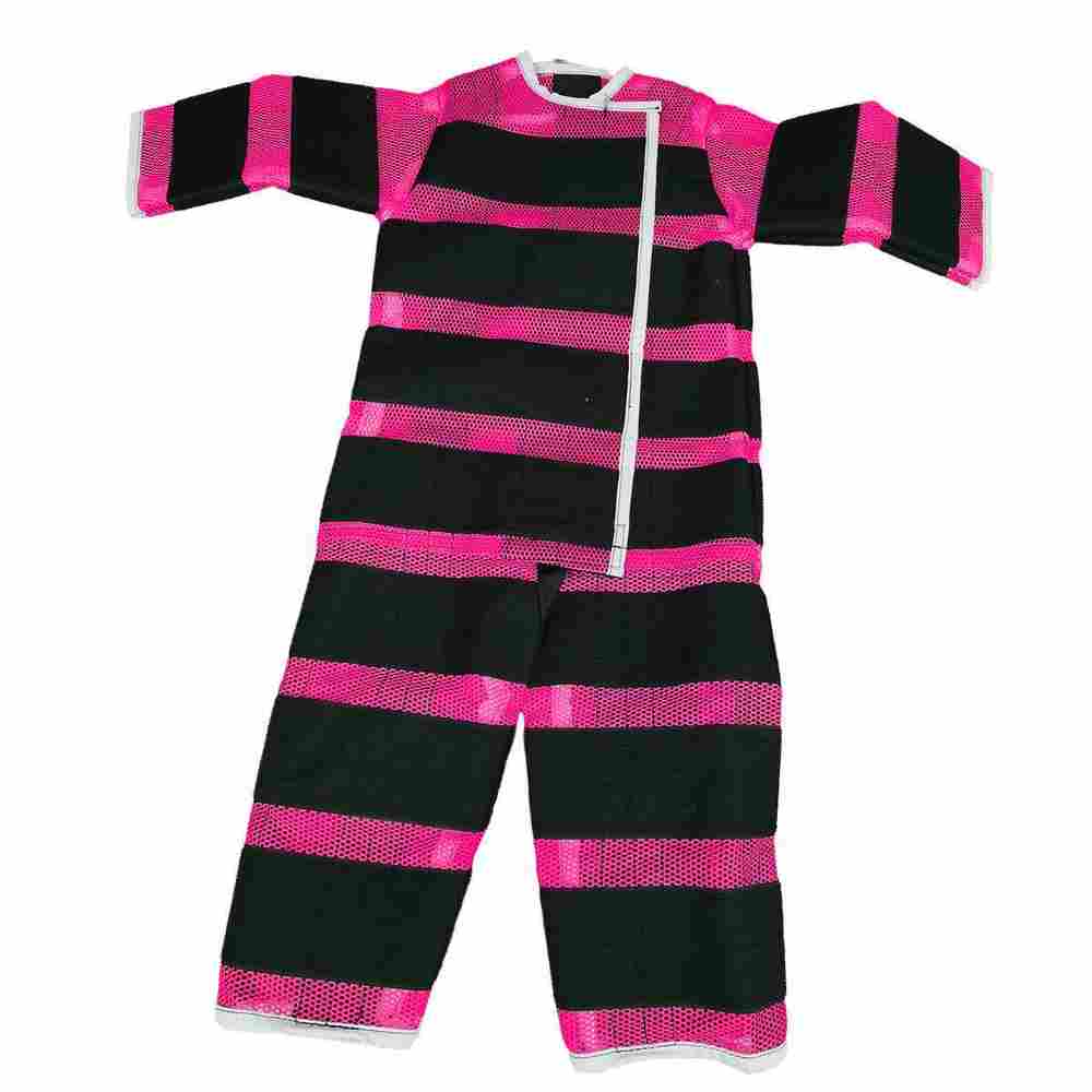 Липучий костюм, розовый, размер S, для роста 1м-1,3 м