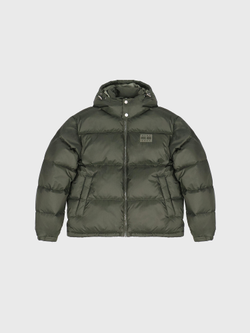 Пуховик Tommy Jeans Alaska Ripstop Pewter Green