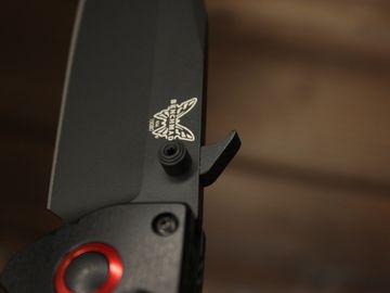 Сьемный вейв для складных ножей (Черный)