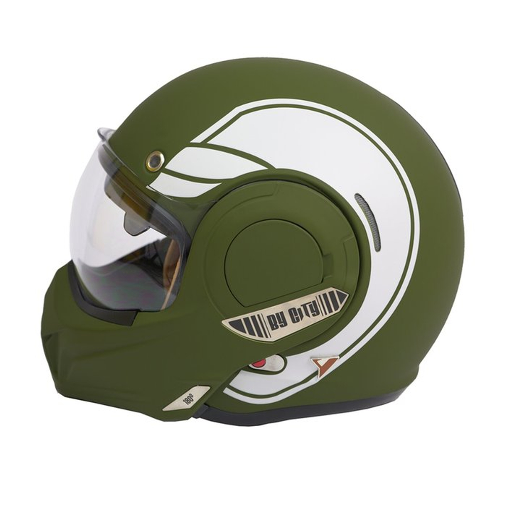 By City 180 Tech helmet green