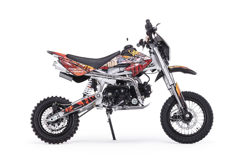 Питбайк BSE EVO 110e Samurai SA 14/12 (Полуавтоматическая КПП)