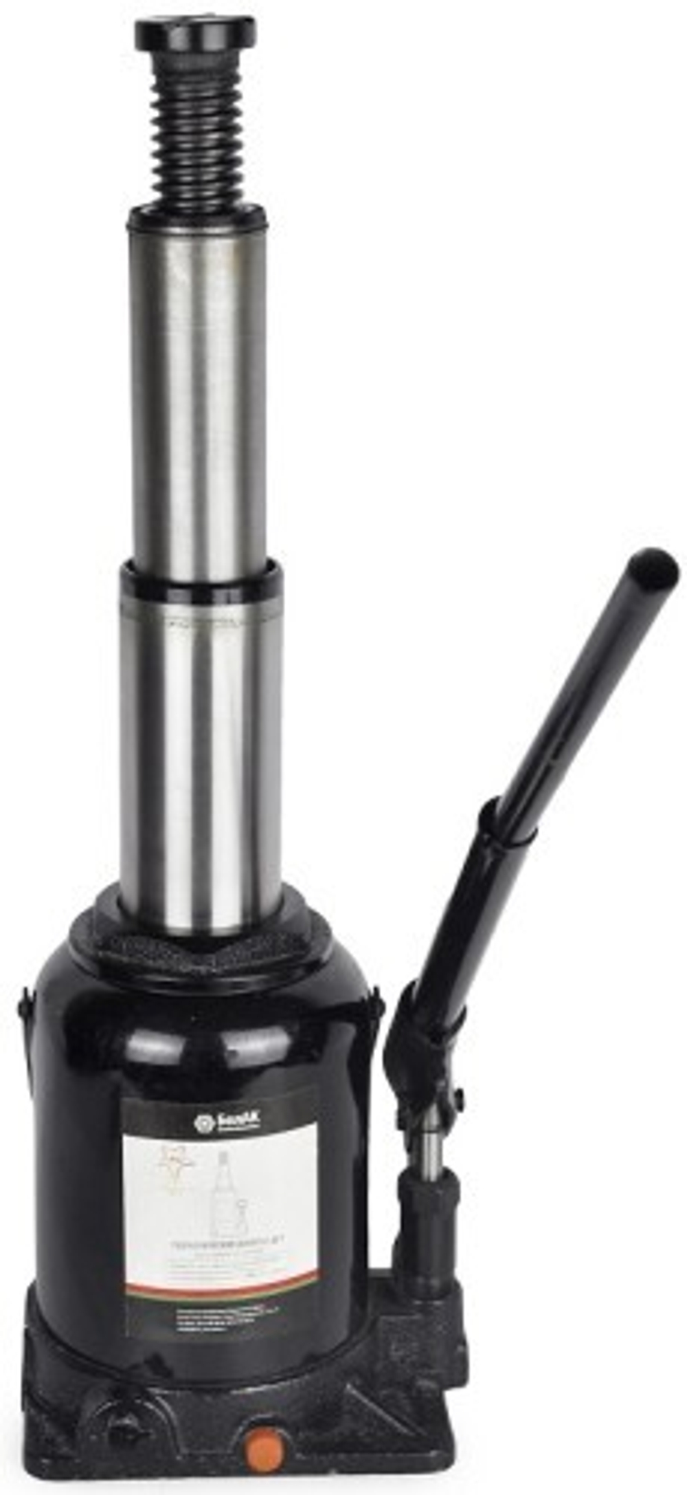 Домкрат бутылочный двухштоковый БелАК 32 тонн 235/415 мм (БАК.20050) БАК.20050