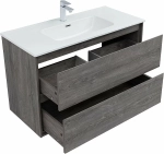 Тумба с раковиной Aquanet Милан 336375/330426 100 дуб рошелье