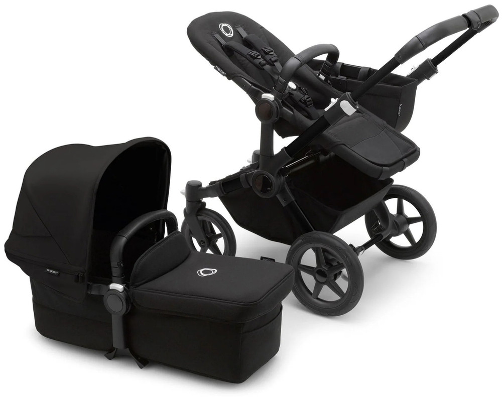 Коляска Bugaboo Donkey 5 Mono Complete 2 в 1 Black/Midnight Black-Midnight Black