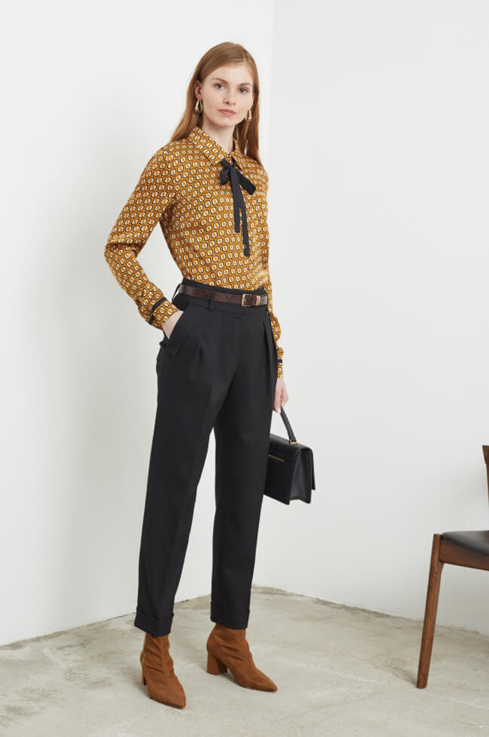 3765 Брюки женские (черный)