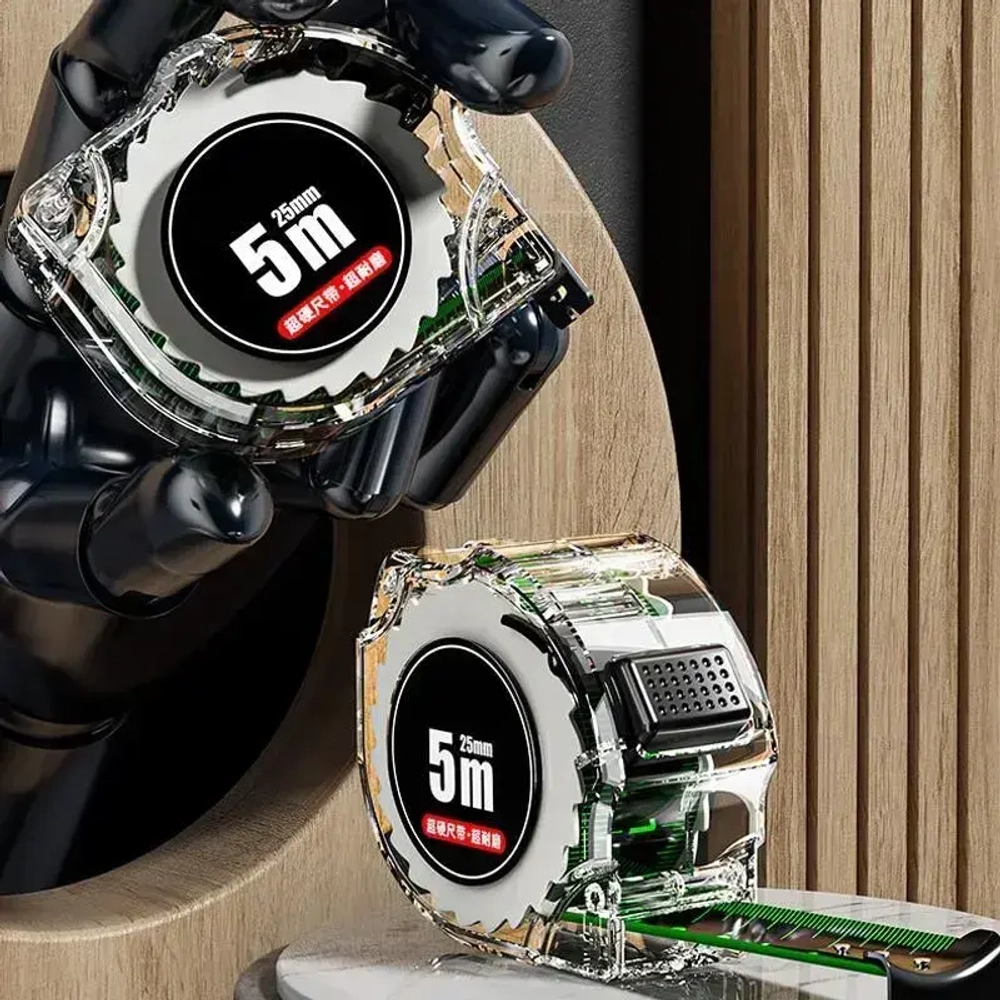 Измерительная рулетка Геодезическая 5м x 25мм