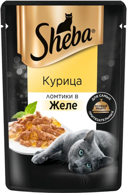 Sheba желе Курица 75г.*28шт.