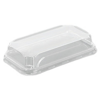 Крышка для бумажного контейнера Green Ant Sushi Box 91х160х32 мм ПЭТ 800 шт.