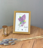 Фоторамка 15х21 см, коричневая, арт. 1521.747806