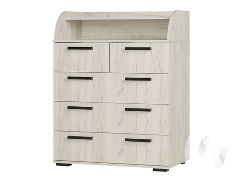 Комод Стандарт-1 NEW (дуб крафт белый)