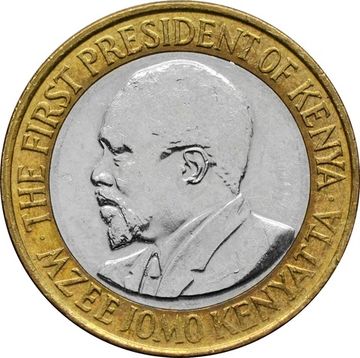 10 шиллингов 2010 Кения