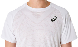 Мужская теннисная футболка Asics Match Actibreeze SS - белый