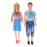 Кукла тип Модель на шарнирах с мужем, пакет V22-9