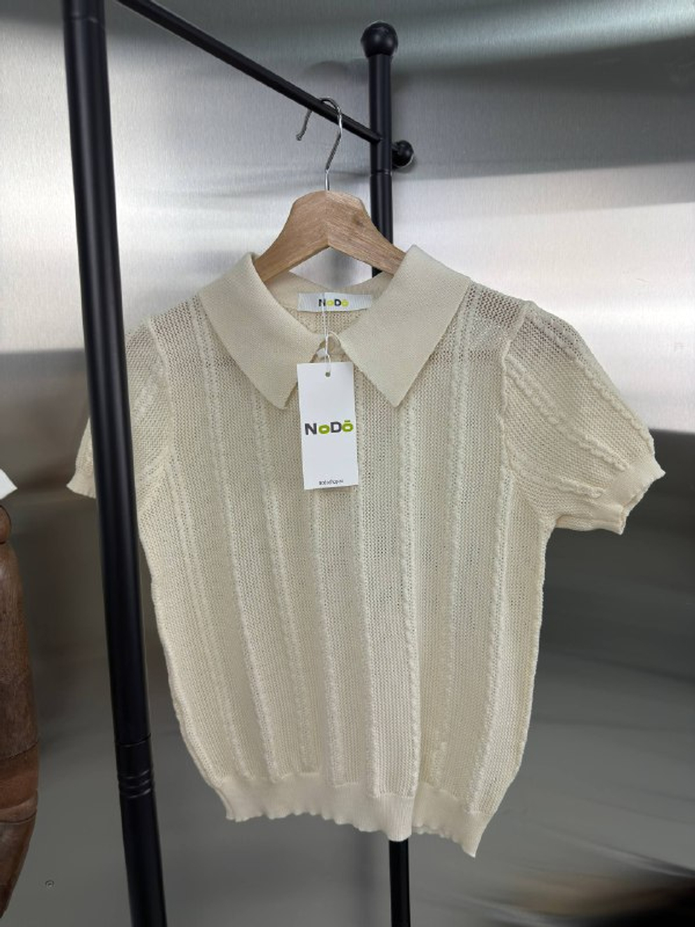 Футболка-поло женская арт. 0201 цвет "бежевый"