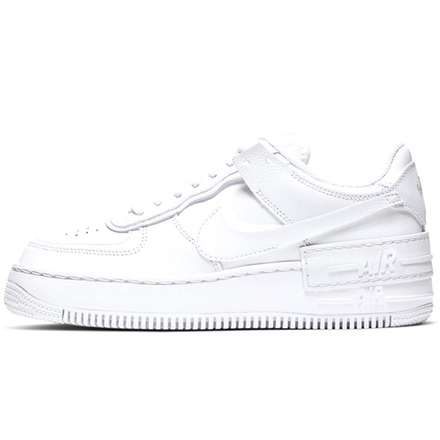 Кроссовки Nike Air Force 1 Shadow GS Triple White